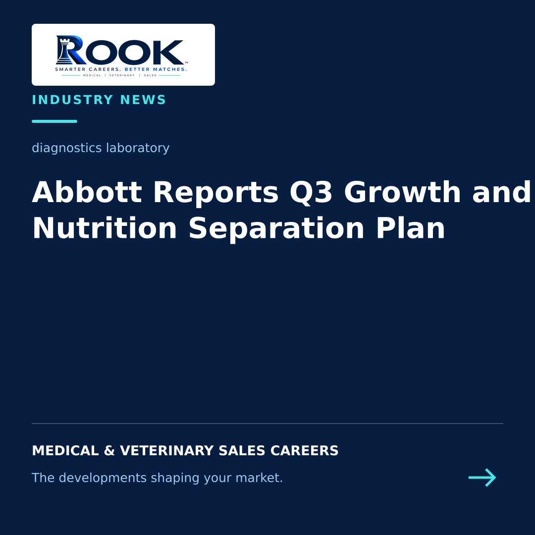 Abbott Laboratories third-quarter business update and nutrition separation plan