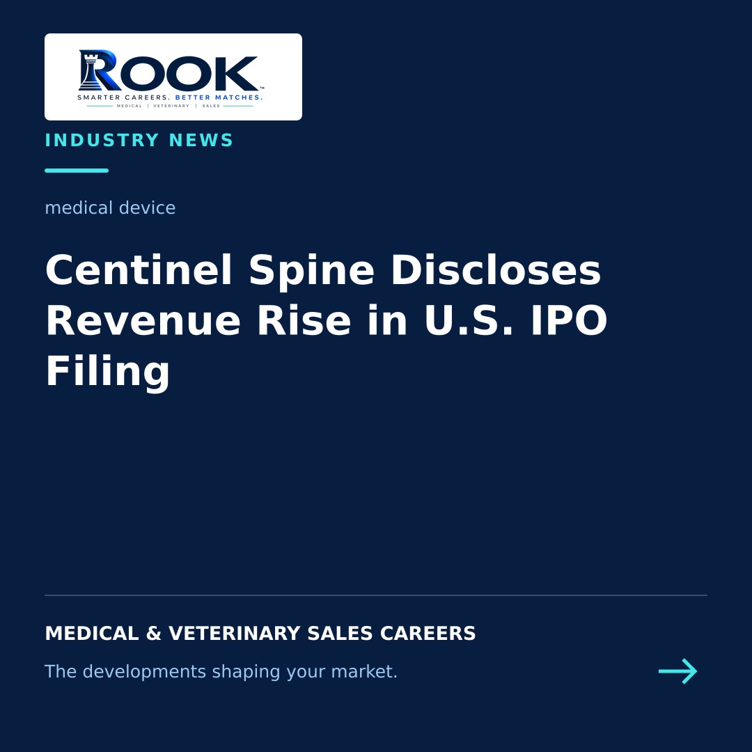 Centinel Spine U.S. IPO filing and revenue disclosure