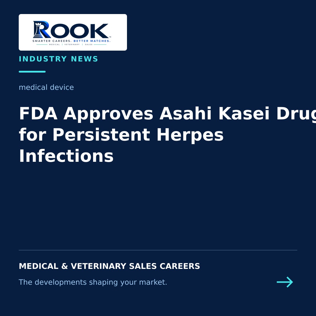 FDA approval update involving Asahi Kasei and persistent herpes infections