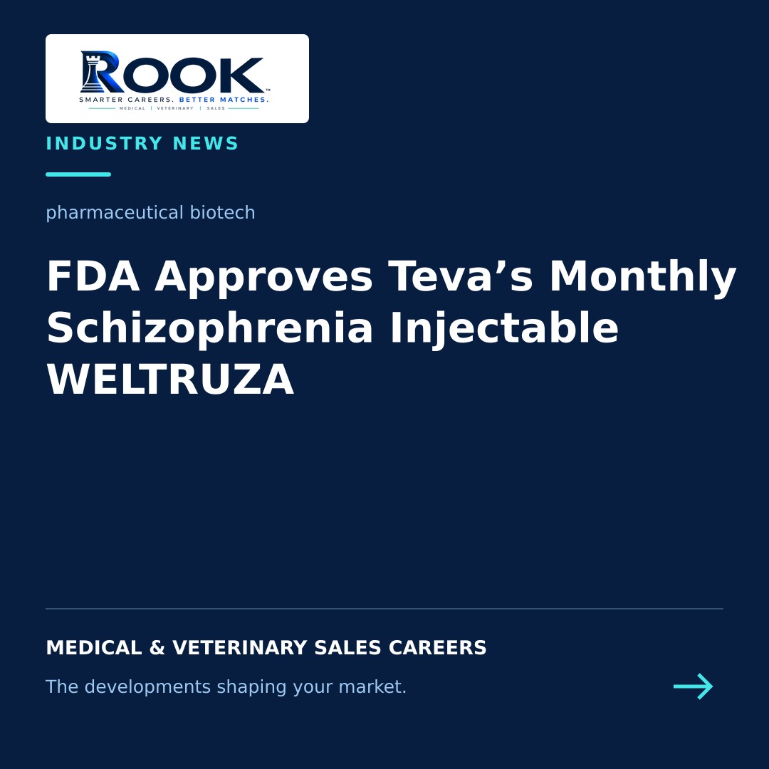Teva WELTRUZA once-monthly subcutaneous injectable approval for schizophrenia