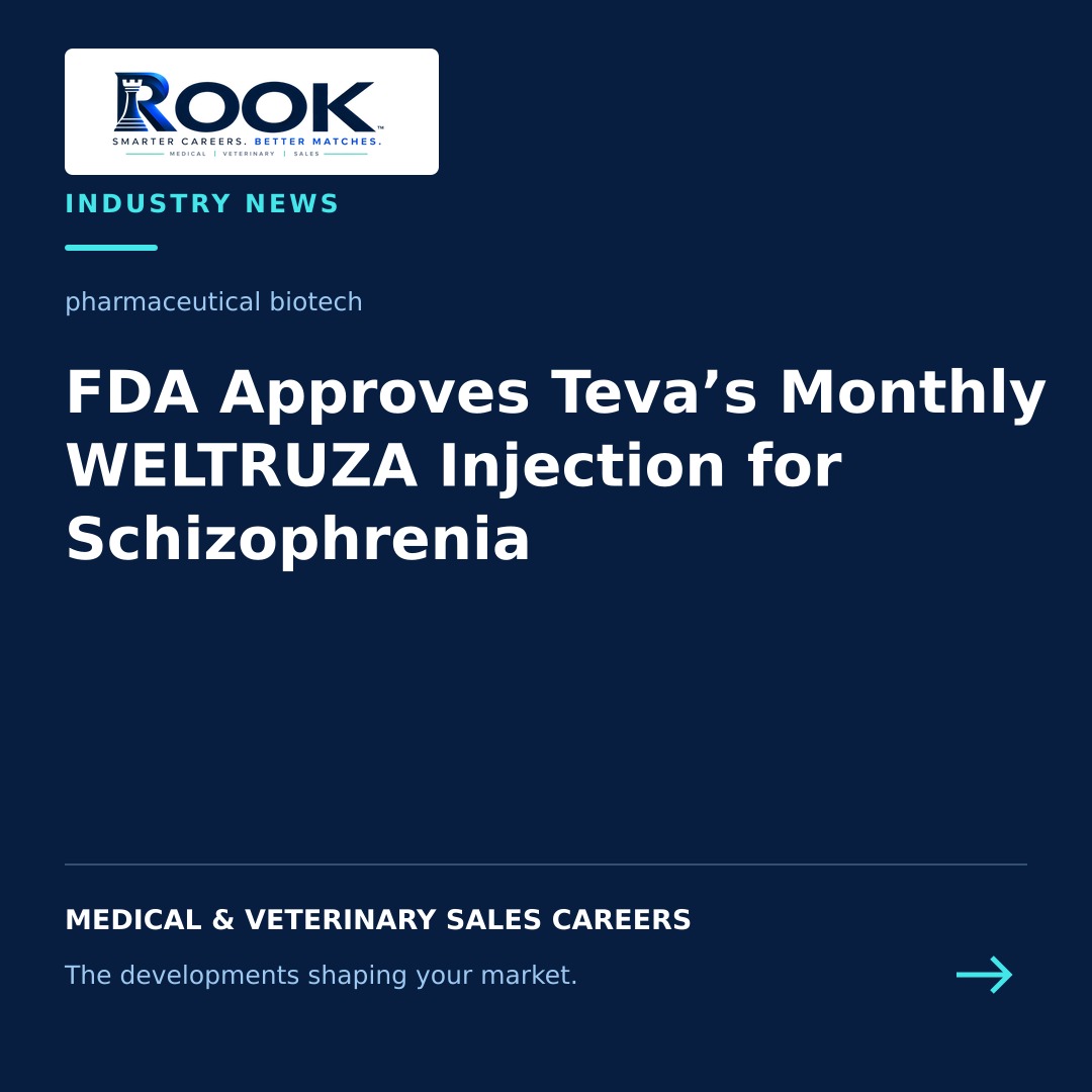 Healthcare professional preparing a monthly subcutaneous injection for an adult schizophrenia treatment
