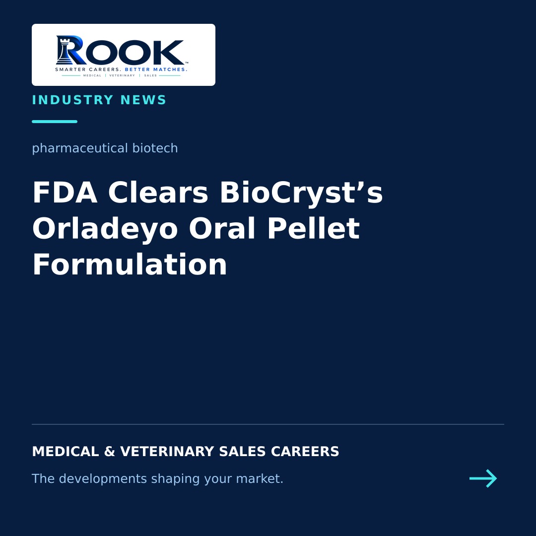 BioCryst Pharmaceuticals’ Orladeyo oral pellet formulation receives FDA clearance