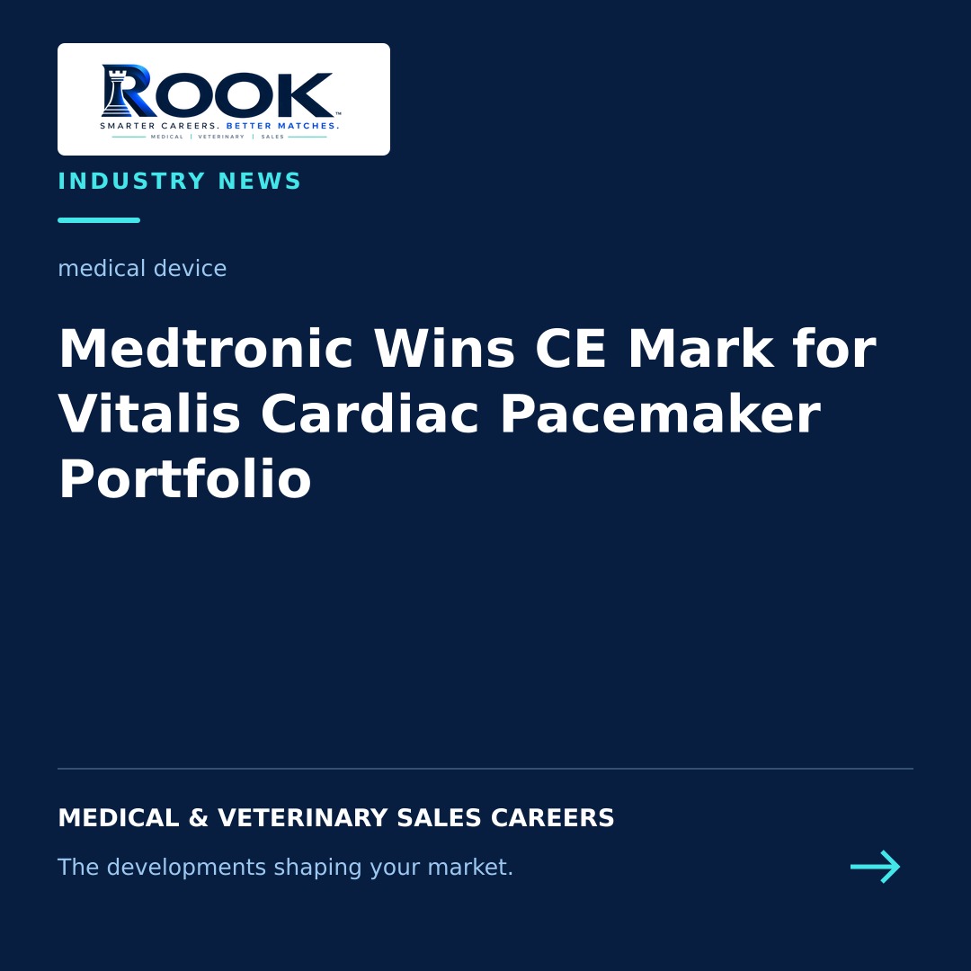 Medtronic Vitalis cardiac pacemaker portfolio receives CE mark for Europe