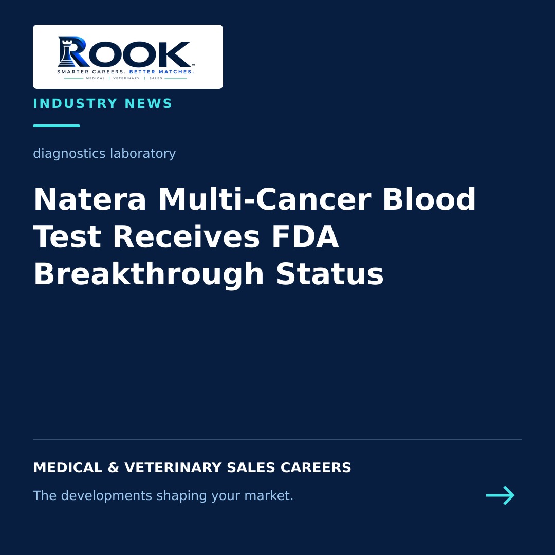 Laboratory blood sample representing multi-cancer blood test regulatory news