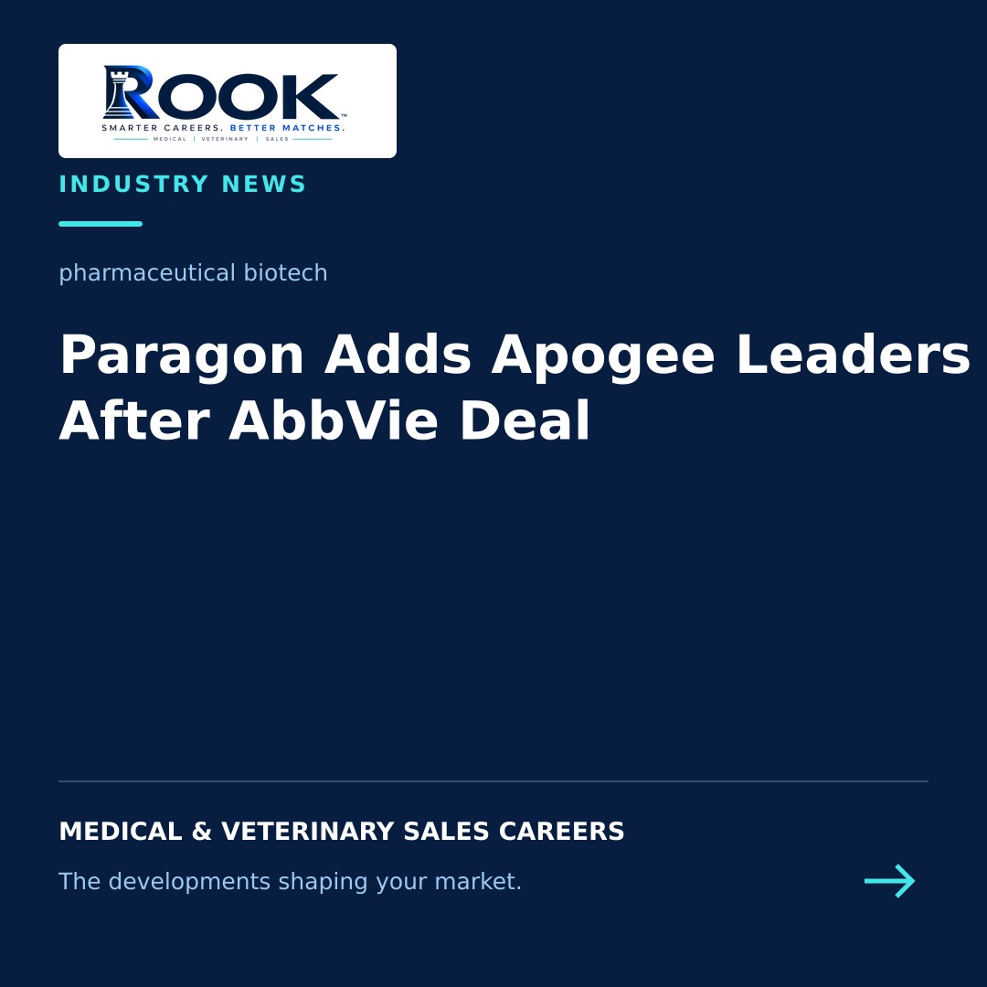 Paragon Labs leadership and Velaris Therapeutics transaction news