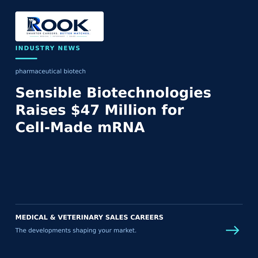 Sensible Biotechnologies funding announcement for a cell-made mRNA platform