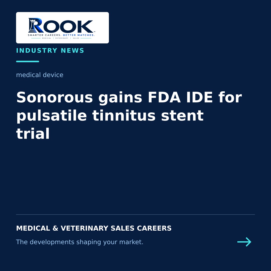 Regulatory news update on Sonorous BosSTENT pivotal trial authorization