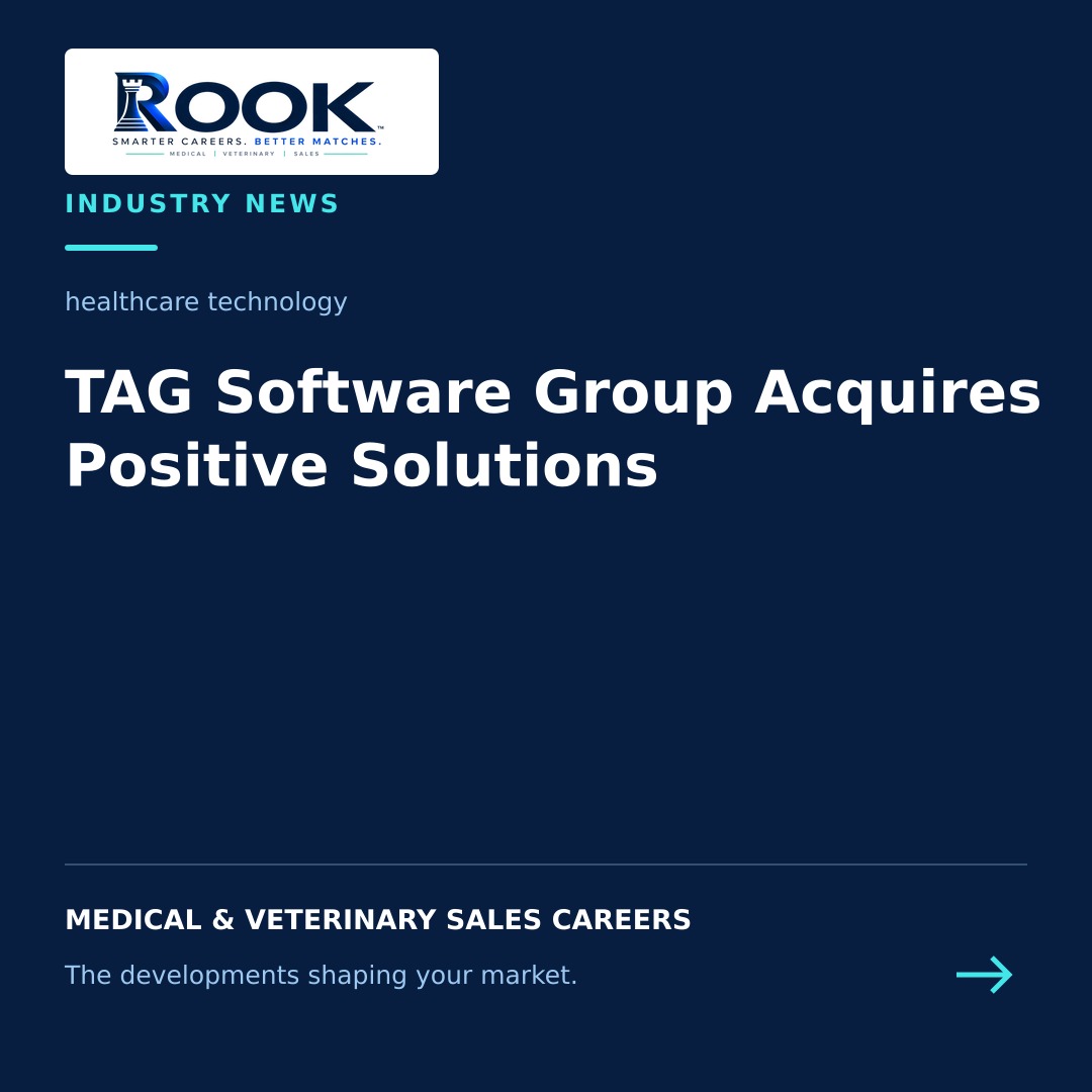 Pharmacy dispensing and point-of-sale software representing TAG Software Group's acquisition of Positive Solutions