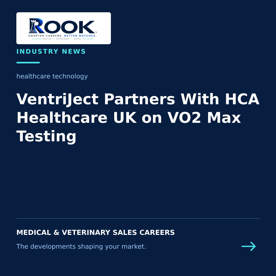 VentriJect Seismofit device for at-rest VO2 max assessment in HCA Healthcare UK screenings