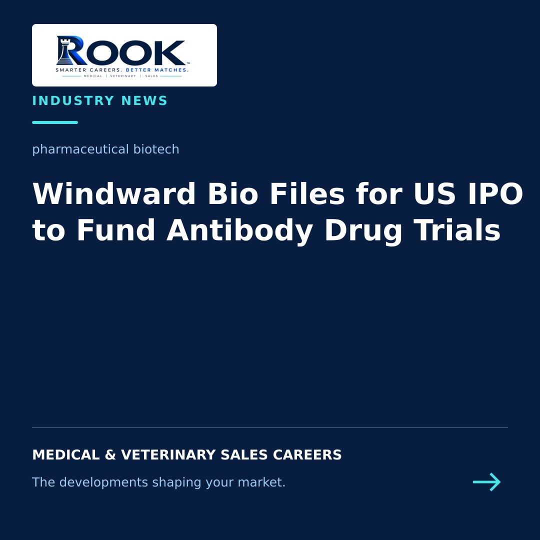 Windward Bio’s reported US IPO filing and planned Nasdaq listing